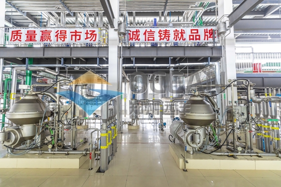 L'olio da tavola di acciaio inossidabile ha raffinato la pianta 60 il hertz 1500tons per uso industriale