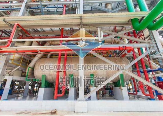 Attrezzatura di raffinazione dell'olio da tavola di controllo dello SpA per depurazione di olio industriale