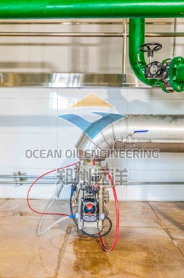 Pianta di frazionamento dell'olio di api 650 con la temperatura 250℃ e l'altezza dell'ugello di 3m