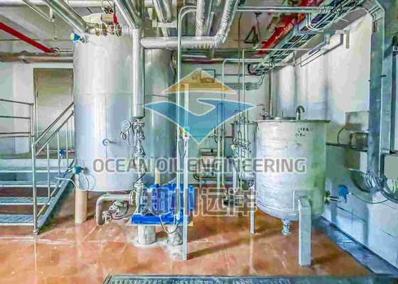 Pianta di raffineria continua completamente automatica dell'olio da tavola 10-5000 TPD per l'elaborazione dell'olio