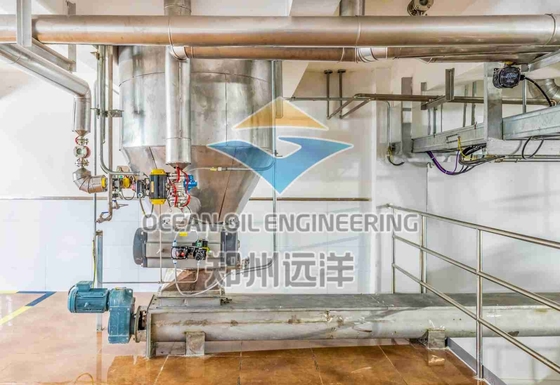 Impianto di pretrattamento di olio fisico/chimico personalizzato con grado automatico completo