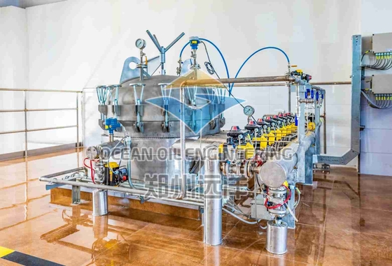 Impianto di raffinazione dell'olio di palma in 3 fasi, completamente automatico 5000 TPD