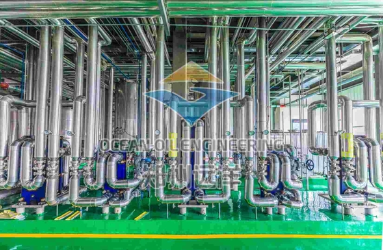 Macchina di raffinazione di petrolio greggio a tecnologia avanzata 5000 TPD 440V con impianto completamente automatico