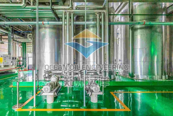 Materia prima semi di cotone impianto di raffinazione di olio commestibile di fase 3 capacità 10-5000 TPD