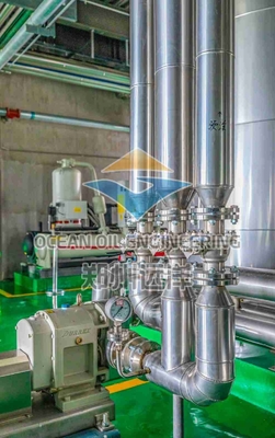 Attrezzature di raffinazione efficienti dell'olio commestibile Devaccatura dell'olio di soia con estrattore rotativo