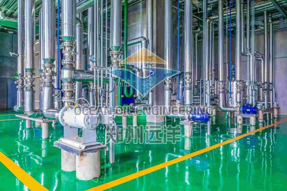 Equipaggiamento di produzione di biodiesel a risparmio energetico PLC 380V