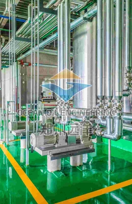 Impianto di pretrattamento dell'olio di capacità 30-1500 tonnellate Temperatura personalizzata e setaccio compatto