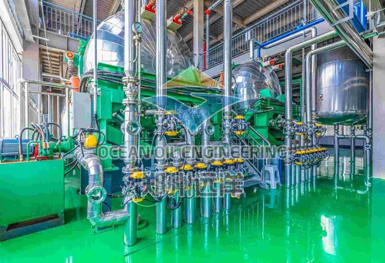 Operazione automatica impianto di raffinazione di petrolio fisico produzione automatica 500-1000 T/d