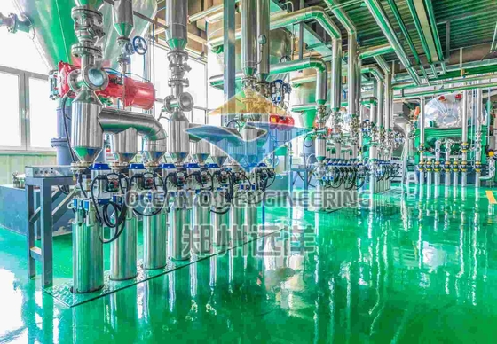 Equipaggiamento di produzione di biodiesel 220V/380V con riscaldamento elettrico per l'efficienza