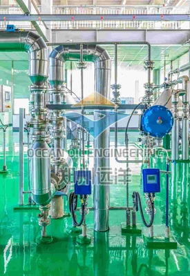 Impianto di frazionamento a temperatura 200 °C API 650 per l'olio di palma a pressione di 0,3 MPa
