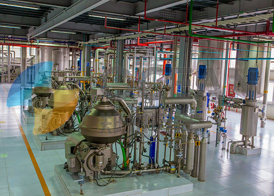 Attrezzatura di raffinamento brevettata 30-1500TPD dell'olio da tavola di tecnologia