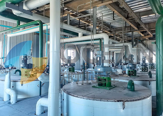 Semi oleaginosi di mescolamento brevettati della pianta di raffineria dell'olio da tavola di tecnologia