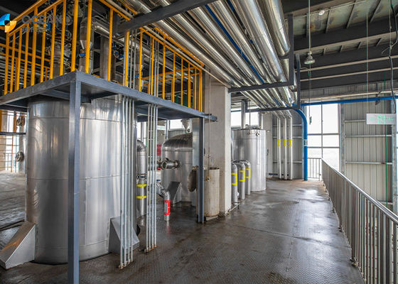 Raffinazione completamente automatica dell'attrezzatura di elaborazione dell'olio da tavola dei semi di girasole