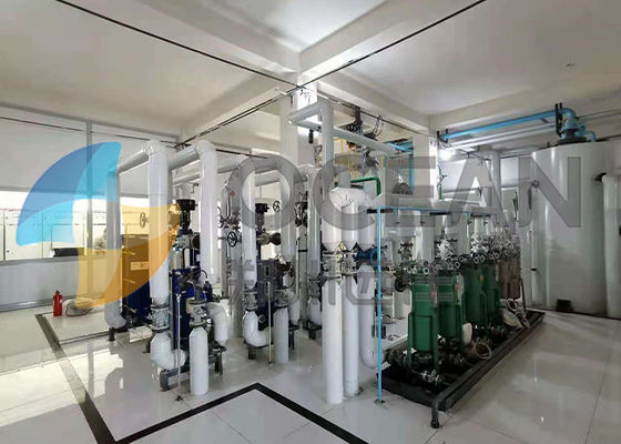 Attrezzatura di frazionamento dell'olio da tavola della macchina della filtropressa della membrana della struttura del piatto