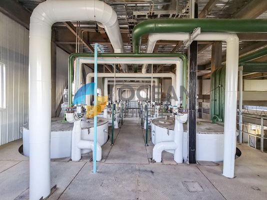 1000-1500T / Piccola pianta di raffineria dell'olio da tavola di giorno 380V 440V