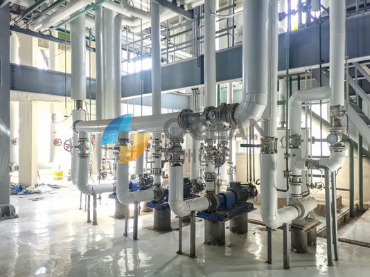 Tonnellate automatiche/giorno della pianta di raffineria dell'olio da tavola di acciaio inossidabile 20-500