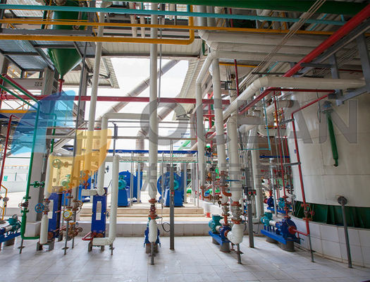Olio chiavi in mano di progetto e pianta grassa dell'estrazione con solvente dell'olio da tavola della pianta dell'estrazione