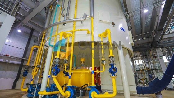 Raffinazione fisica chimica di piegamento grezza della pianta della raffineria di petrolio