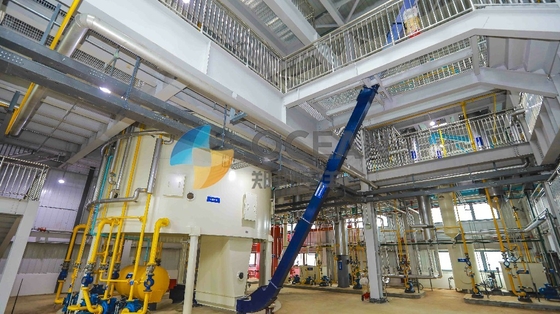 Linea di produzione completamente automatica dell'olio di cotone della pianta di raffineria del petrolio greggio della soia