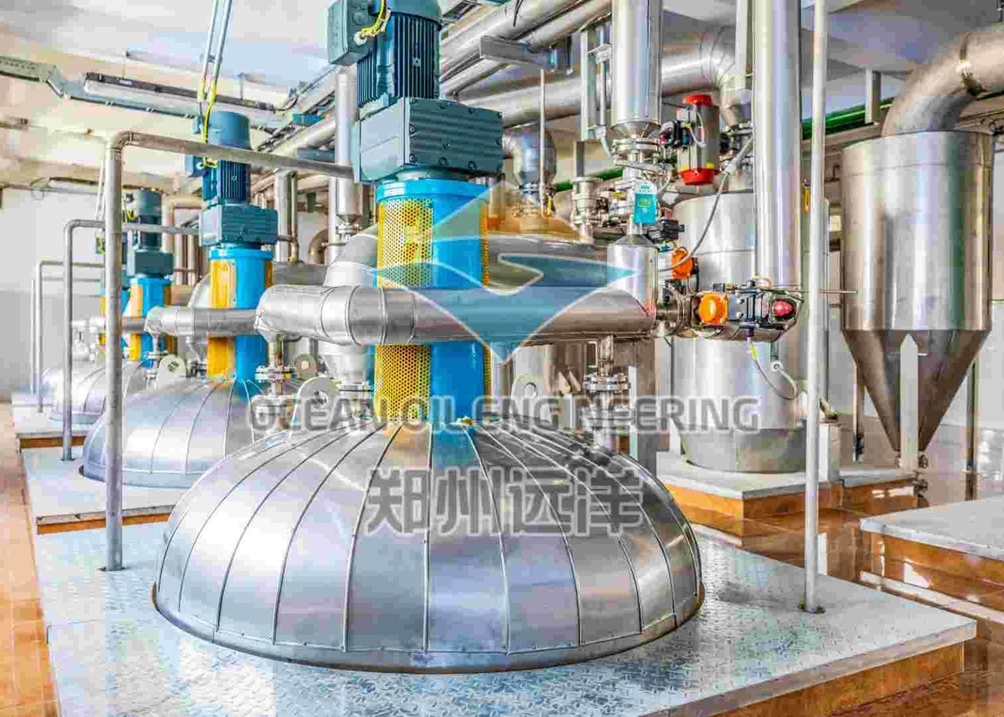 linea di produzione dell'olio di girasole 30-1500tons controllo 150KW dello SpA per l'olio di cotone