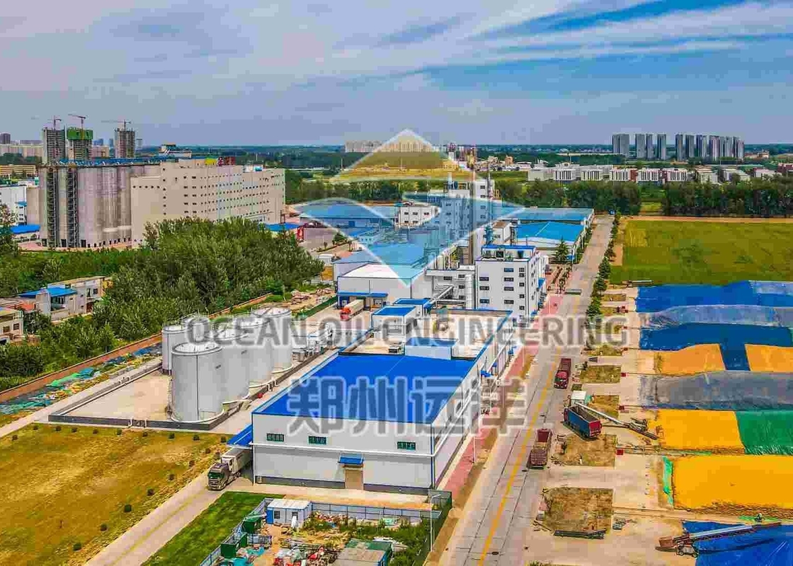 Linea di produzione automatica di biodiesel personalizzata 500 tonnellate al giorno con sistema di controllo PLC