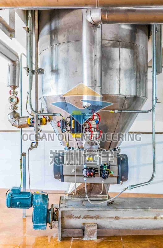 Sistema di controllo PLC/DCS impianto di pretrattamento dell'olio con riscaldamento in loco e con olio termico