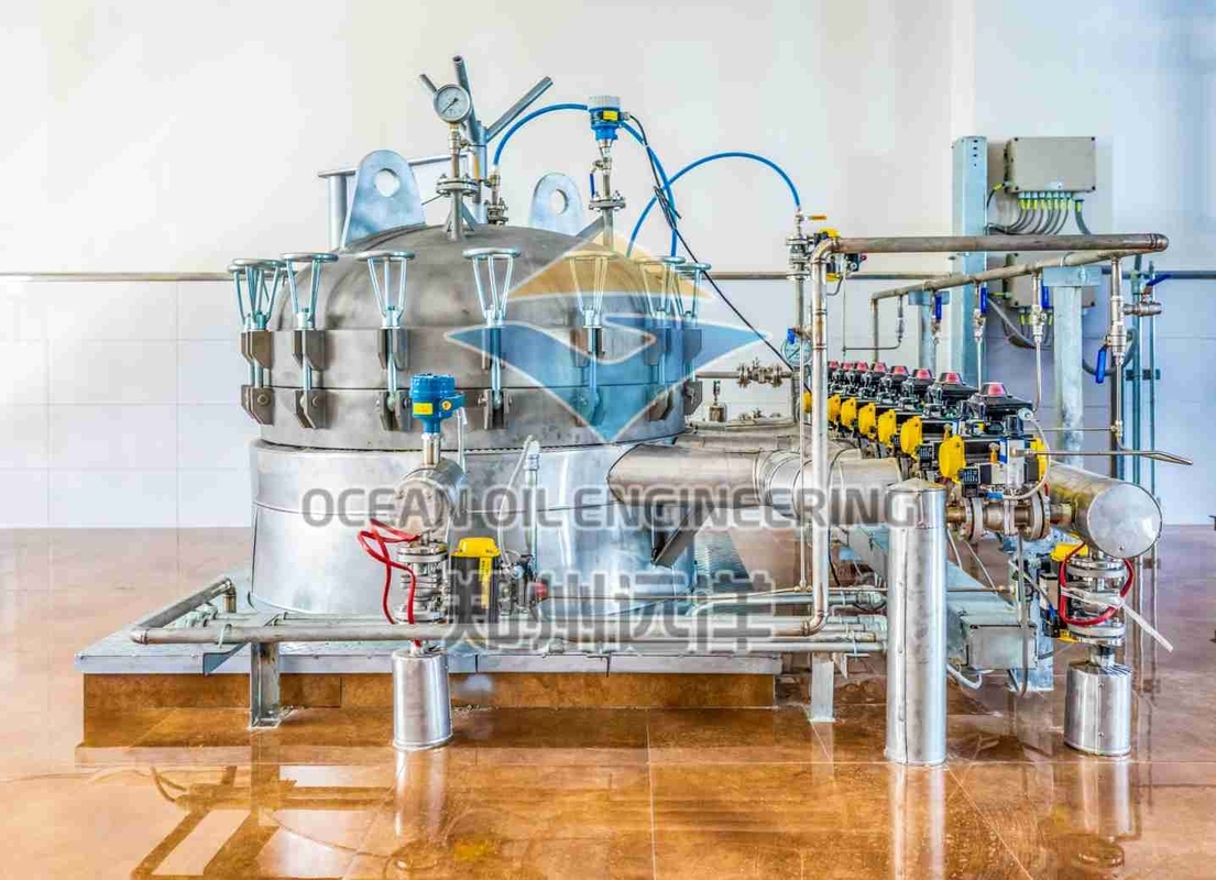 50/60 Hz impianto di raffinazione di olio commestibile 440V con SS e materiale in acciaio al carbonio