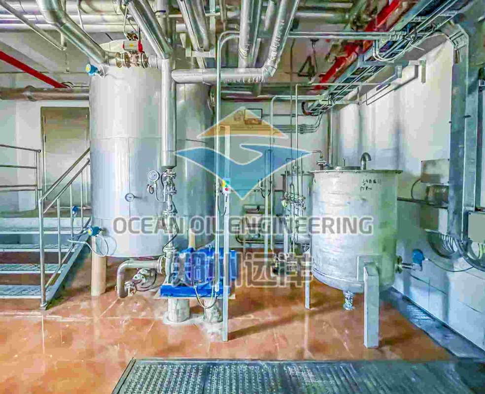 Sistema di controllo PLC attrezzature per la raffinazione di olio commestibile per la produzione di 200-500TPD